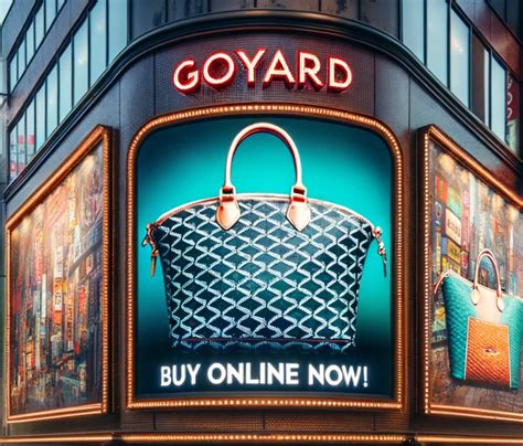 goyard online shop usa|where can you buy goyard.